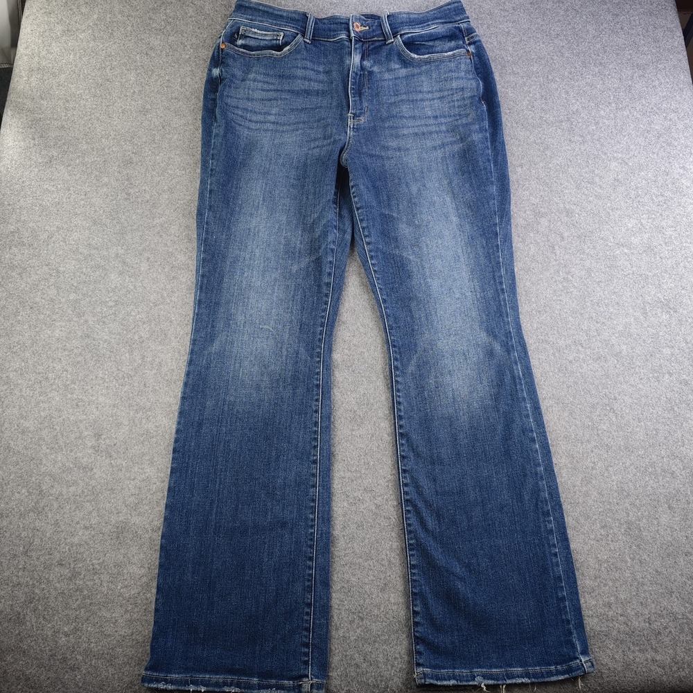 Judy Blue Bootcut Jeans Women's 16w Blue Medium Wash High Rise Denim Stretch